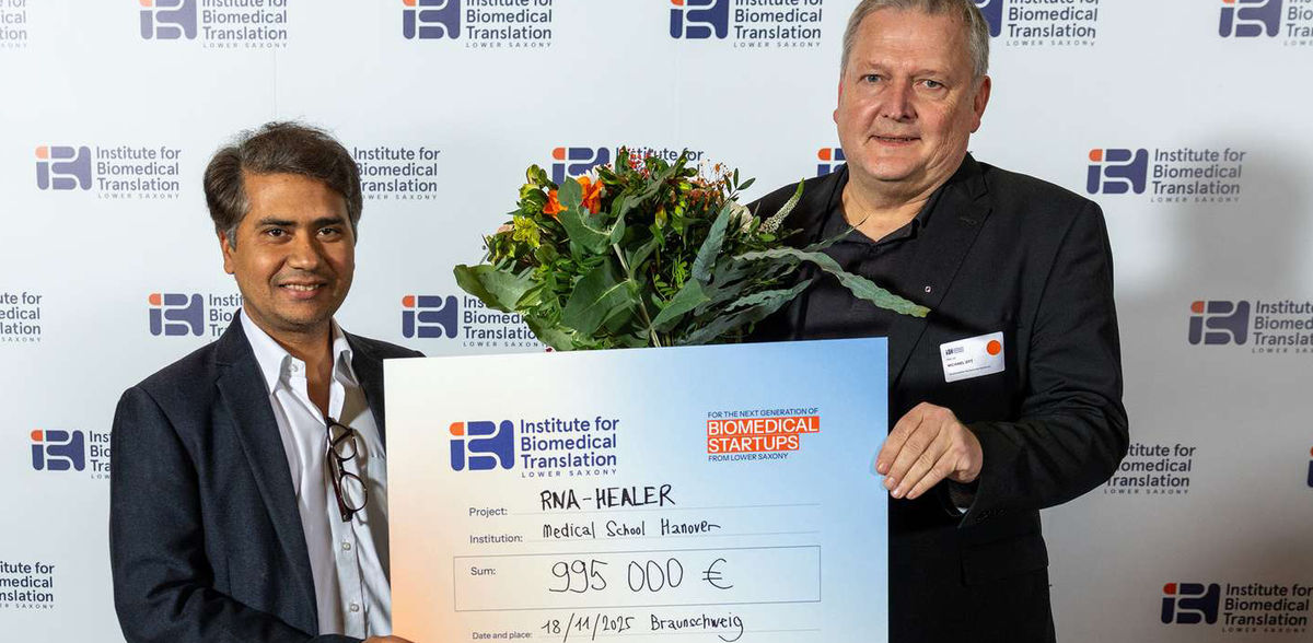 RNA Healer receives around one million euros for the development of a liver fibrosis therapy