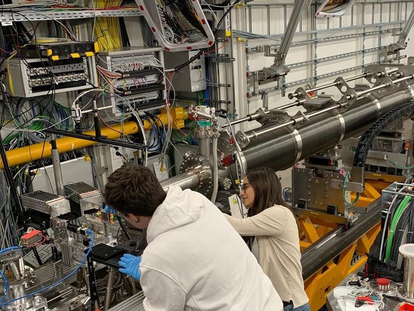 Proteins in a crowd: European XFEL looks inside cells - Researchers observe in detail how the vital iron protein ferritin makes its way in highly dense environments